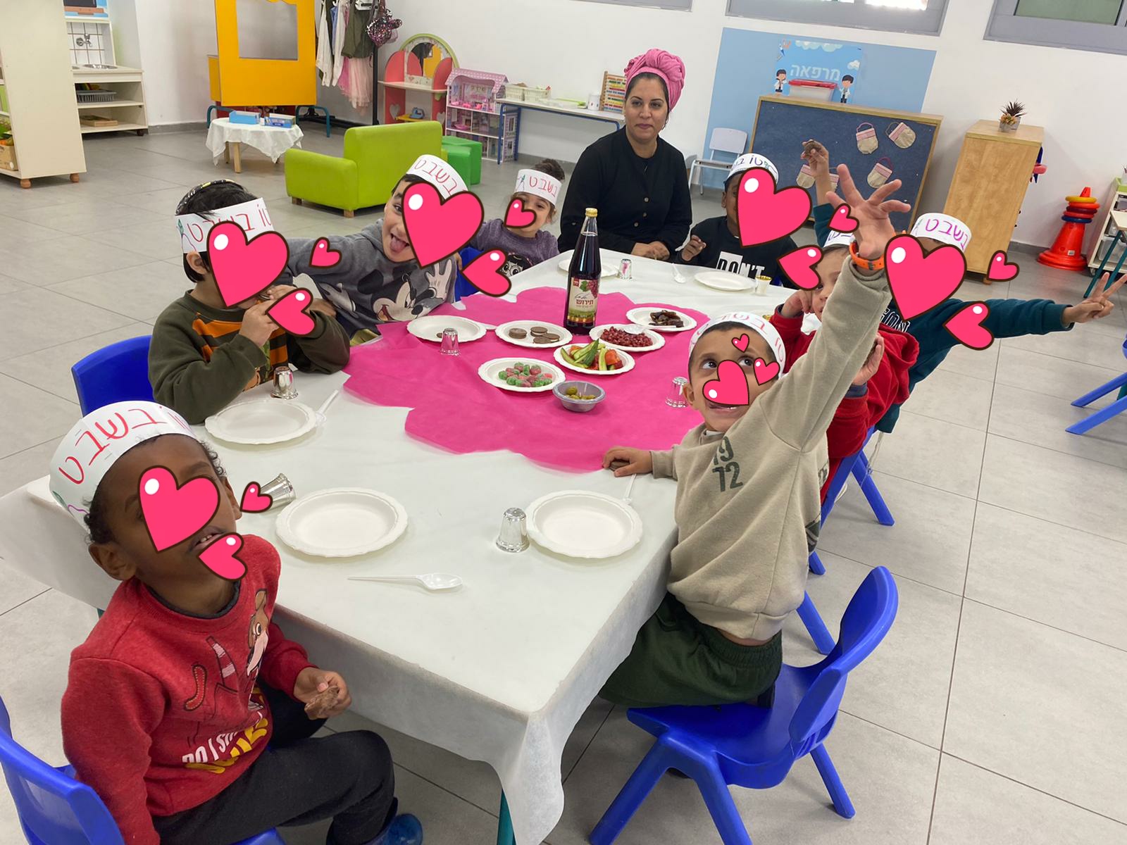 תודה מהגננת מורן מגן אלה לחינוך מיוחד